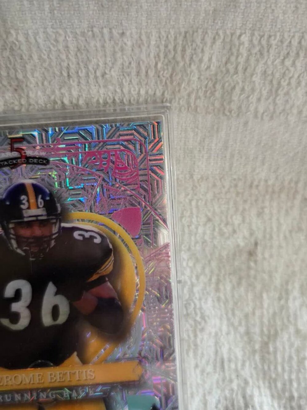 2024 Wild Card Stacked Deck Jerome Bettis Ace 2/2 Mojo Steelers SDJH-JBN HOF - Picture 5 of 6